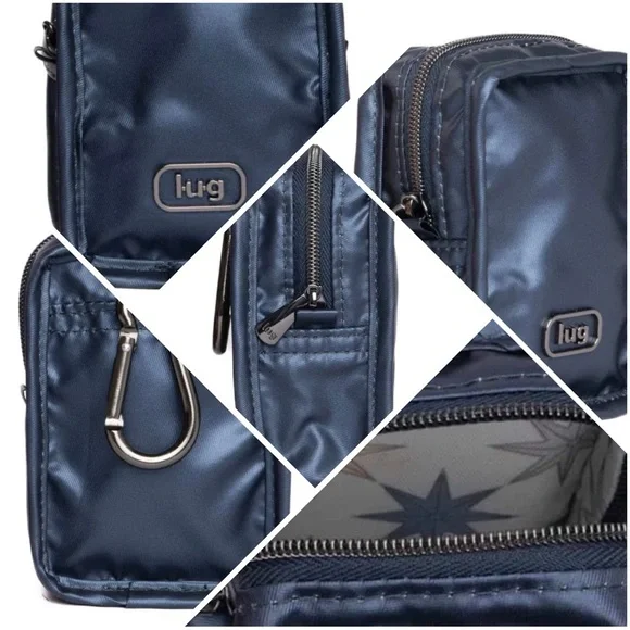 Lug Drizzle Mini Zip Storage Pouch NWT - Picture 10 of 16